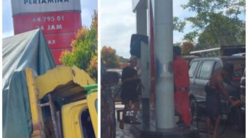 Di Duga SPBU NO. 65.795.01 Lakukan Pengisian Solar Ke  Mobil Tangki Siluman, APH Harap Bertindak
